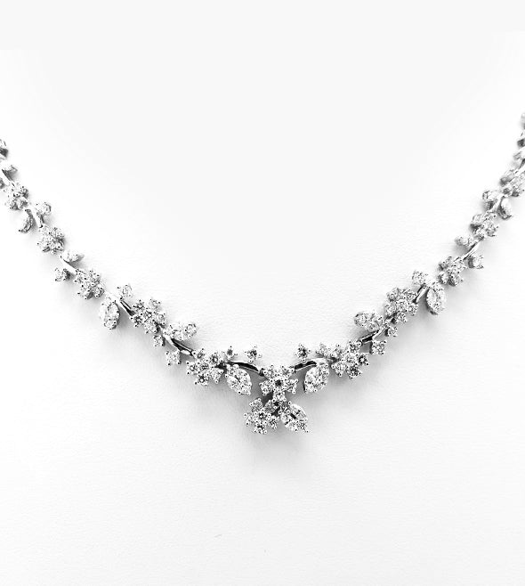 ND-002959-18KW-diamond-flower-neckalce-140diamonds=5.70cts Call-for-pricing.